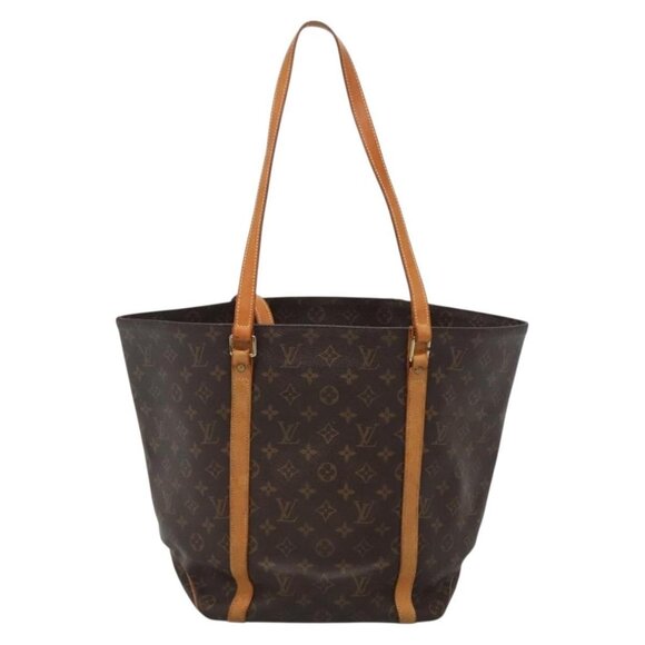 LOUIS VUITTON Monogram Sac Shopping Tote Bag - Picture 2 of 14